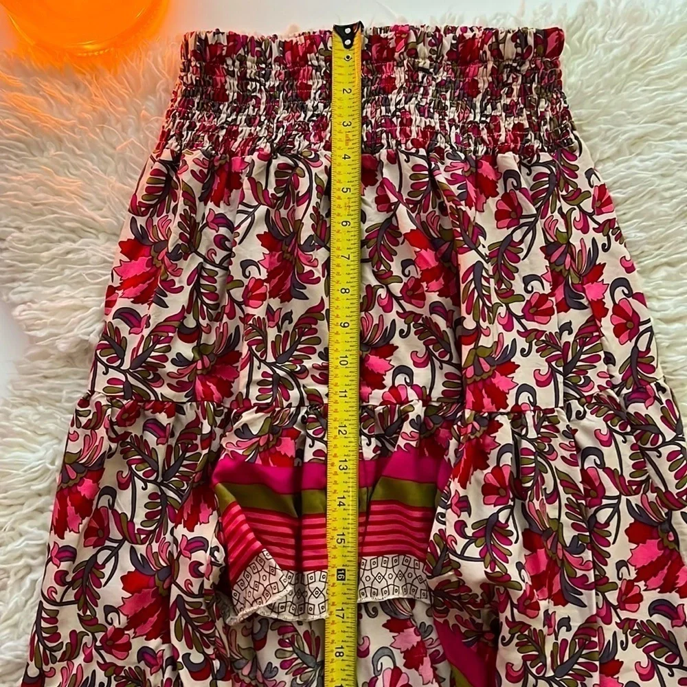 π₯What's Hot!!π₯Super cute High-Low Gypsy Boho Peasant Skirt! Sz SπββοΈποΈπ - Picture 9 of 15